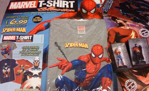 maglia di spiderman
