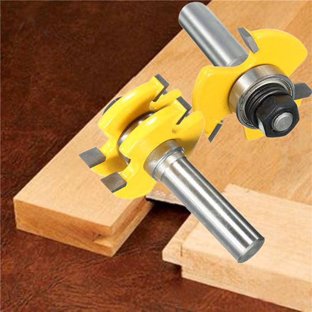 Matched Tongue Groove Router Bit Woodworking Hown store HOWN STORE