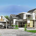 2950 sq-ft mixed roof 4 bedroom house