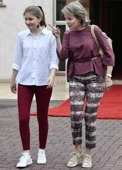 Queen Mathilde and Crown Princess Elisabeth visited Kalobeyei Primary School at Kakuma Refugee Camp