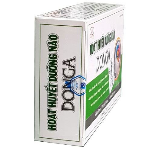 Hoạt Huyết Dưỡng Não DongA, tăng cường lưu thông máu