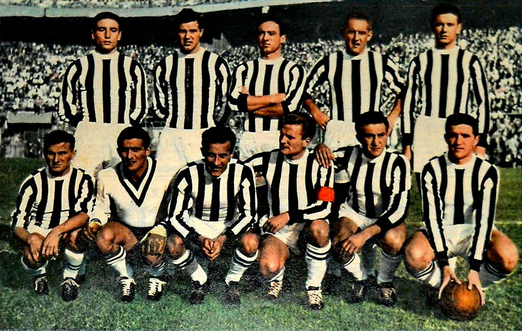 EQUIPOS DE FÚTBOL JUVENTUS en la temporada 195657