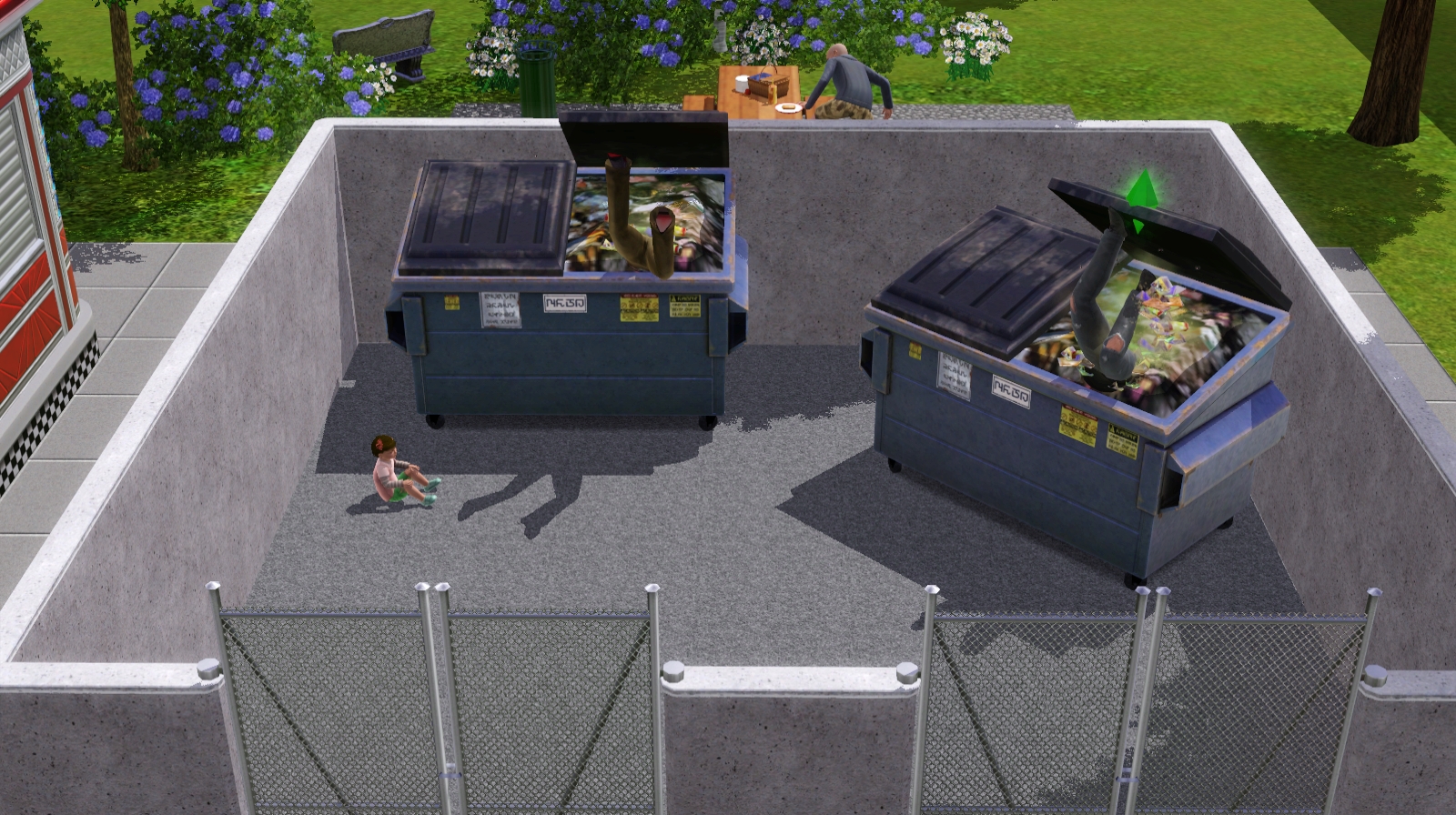 Ceres'Sims Dumpster Diver Update 2