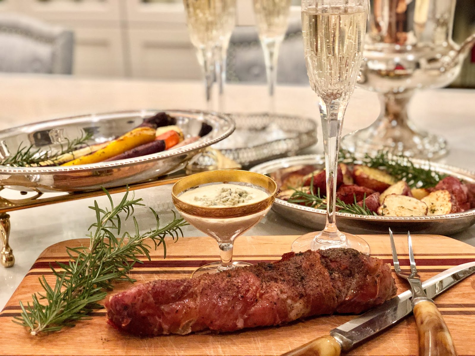 Food Impressions Prosciutto Wrapped Pork Tenderloin with