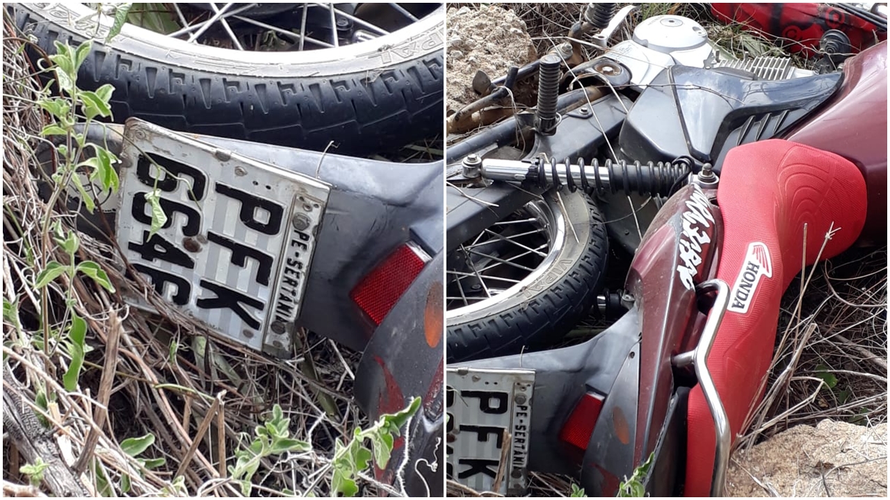 Motociclista morre em acidente na zona rural de Sertânia