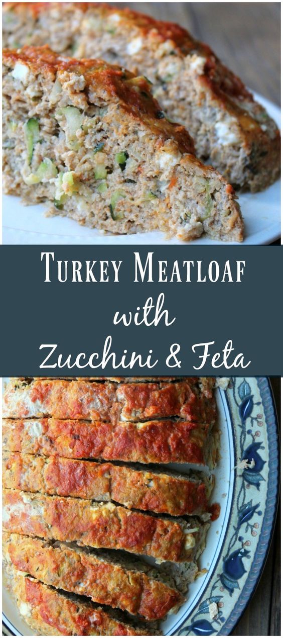 Turkey Meatloaf with Zucchini and Feta CookSep