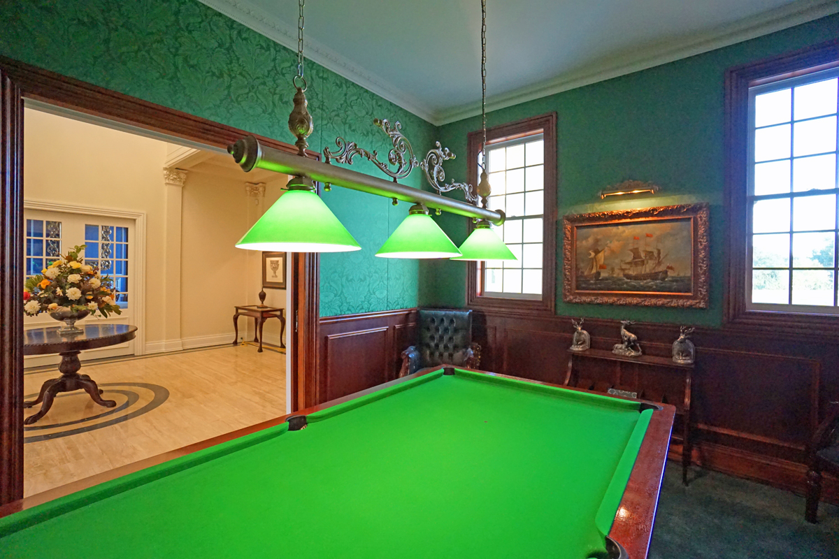 Willowbrook Park The Billiard Room...