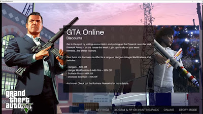 GTA V, Quit Menu