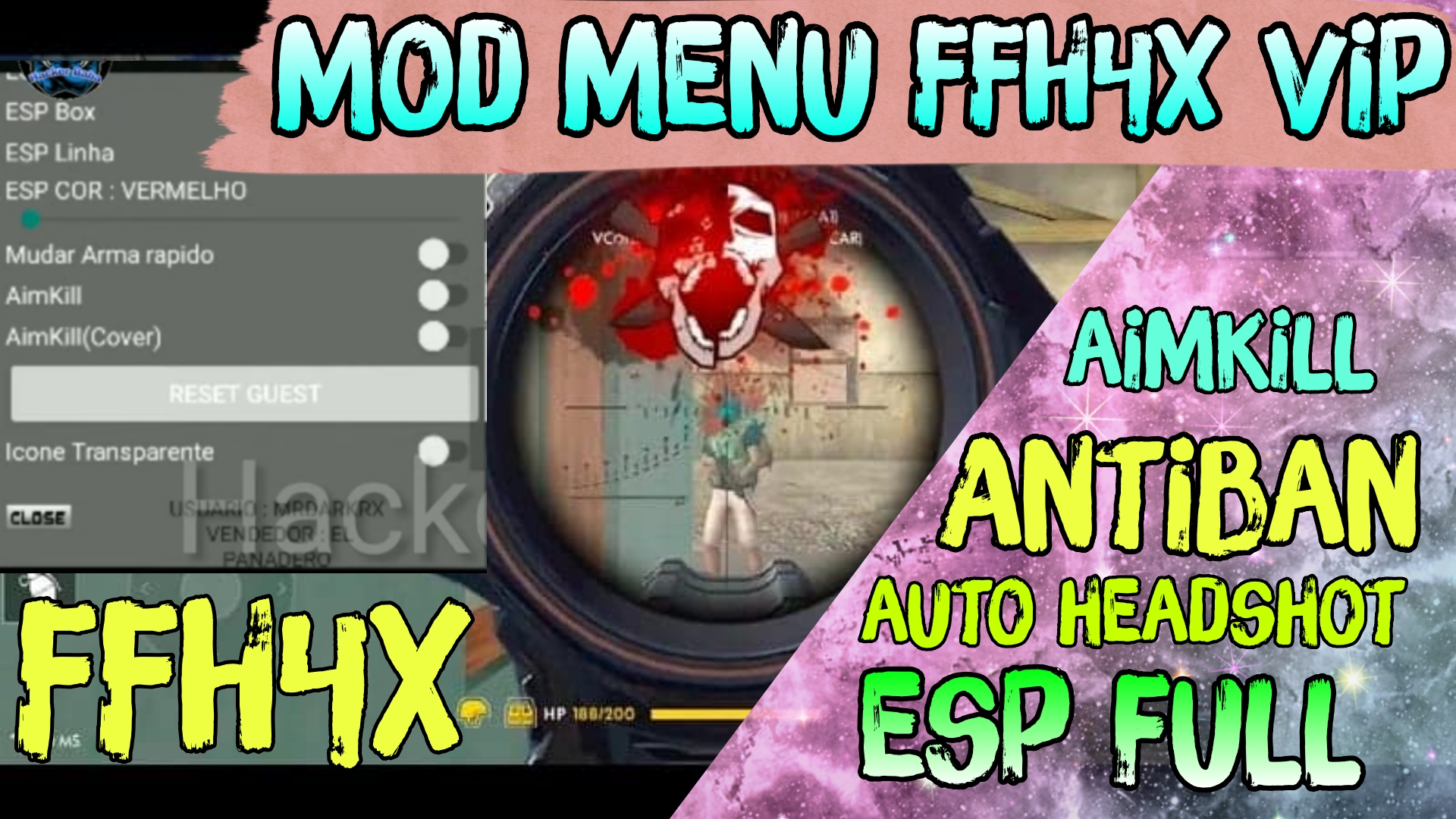 ffh4x mod menu ff hack ffh4x mod menu ff hack