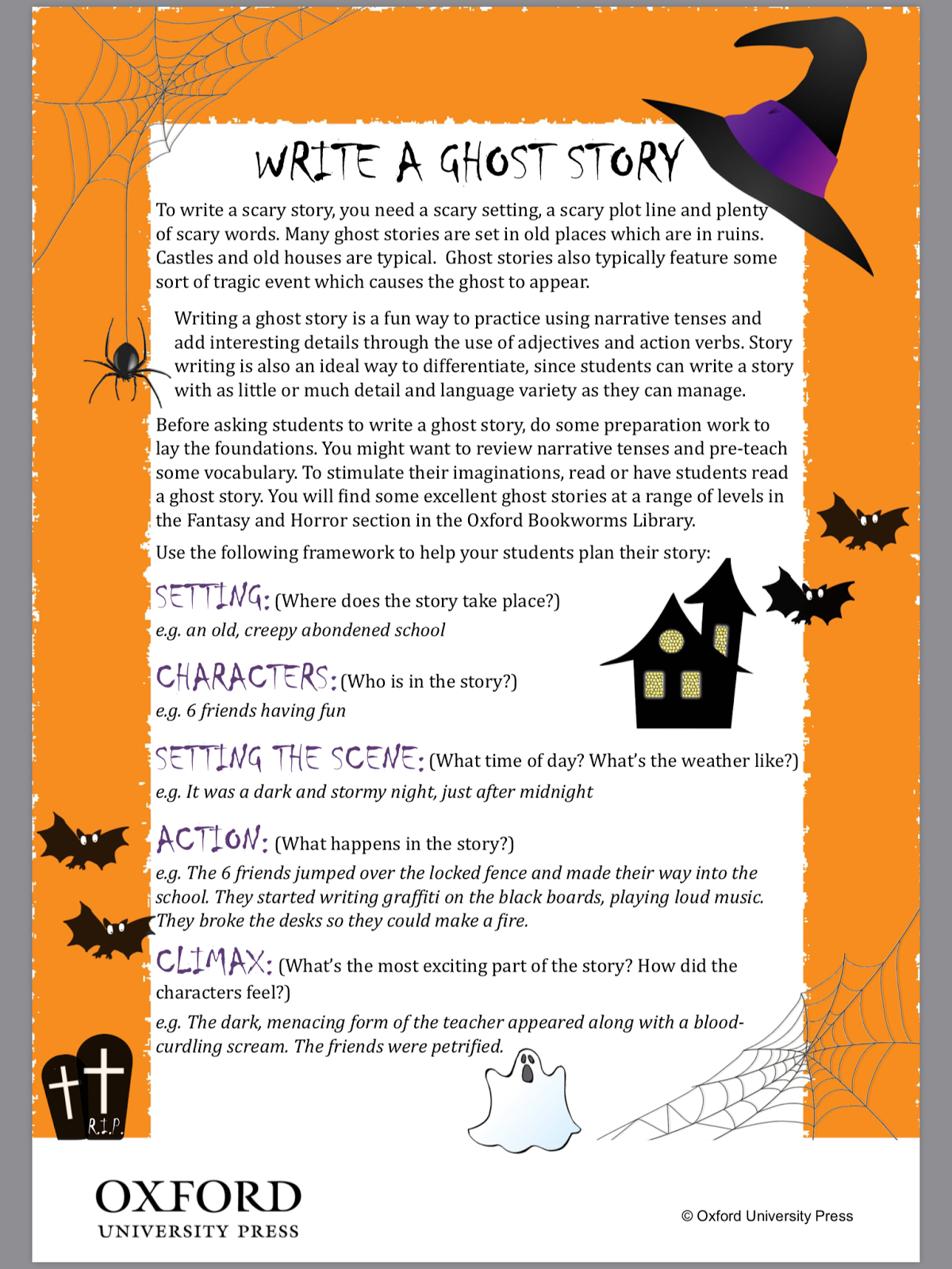 Friends!: Halloween competition: Write a ghost story!