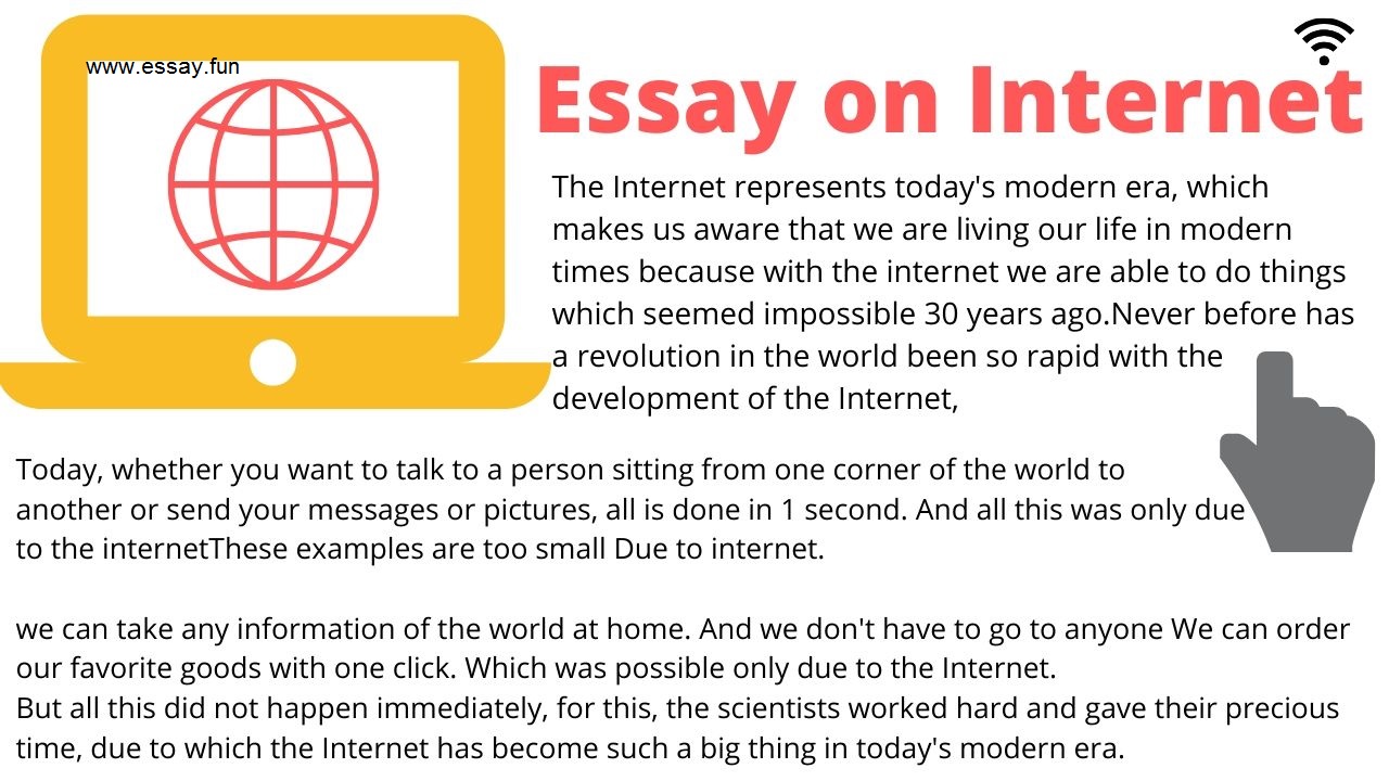 short essay on influence of internet