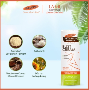 Kem Dưỡng Săn Chắc Da Vùng Ngực 125g-Palmer’s