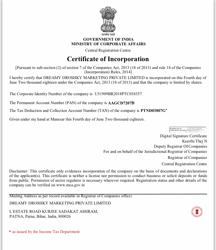 Dreamy company image