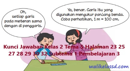 Kunci Jawaban Kelas 2 Tema 5 Halaman 23 25 27 28 29 30 32 Subtema 1 Pembelajaran 3 Kunci Jawaban