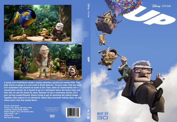 DVD cover Up 2009 animatedfilmreviews.filminspector.com