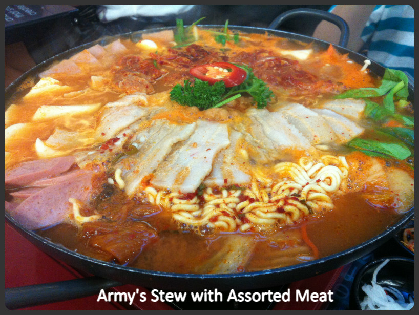 giraffeC eat.Singapore Army's Stew Seoul Yummy