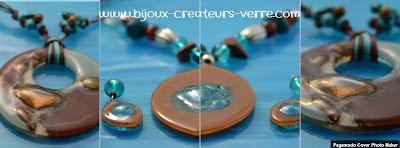 Bijoux fantaisie créateurs de verre, bijoux d'expection