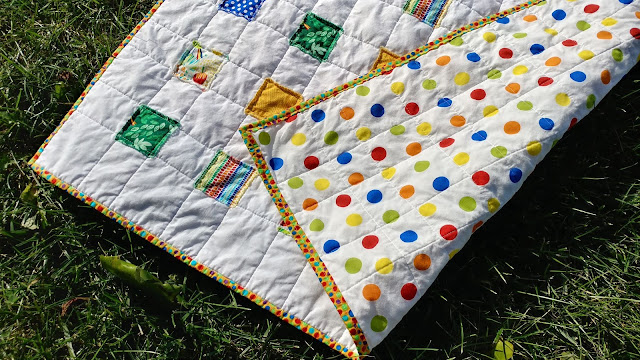 Quick and easy quilt as you go baby quilt