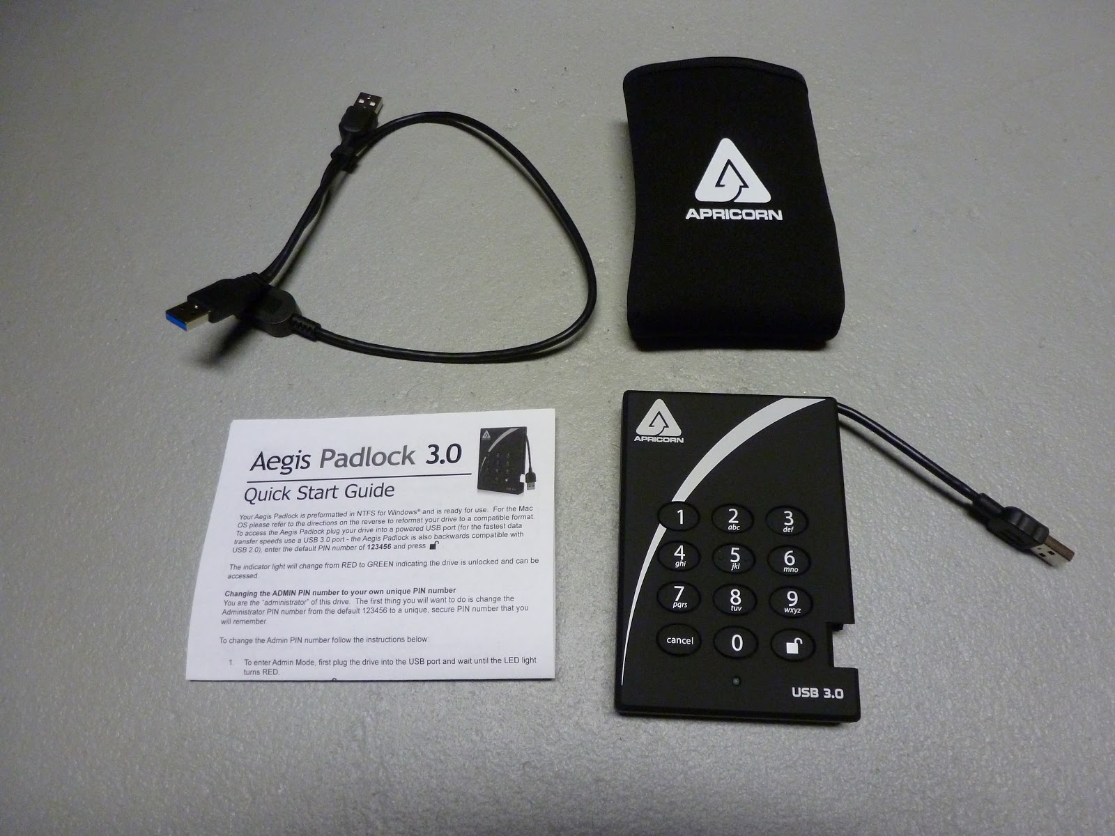 The Armchair Critic: Apricorn Aegis Padlock 3.0