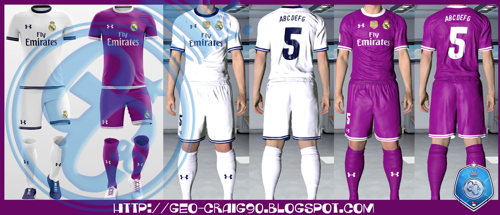 pes 2017 real madrid kit