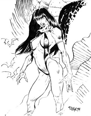 Vampirella by Tim Vigil