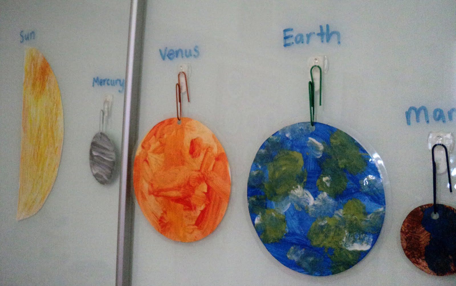 A Little Learning For Two: Painted Solar System