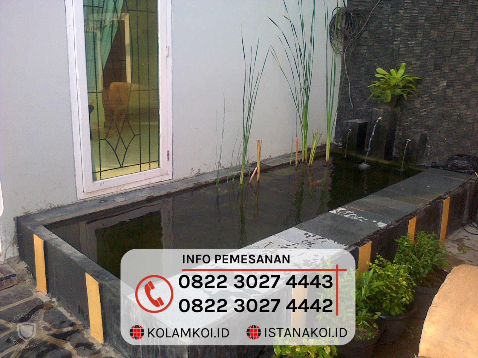 jasa pembuatan kolam koi Salatiga