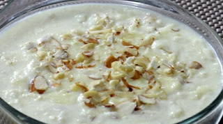 rabri kheer,recipe