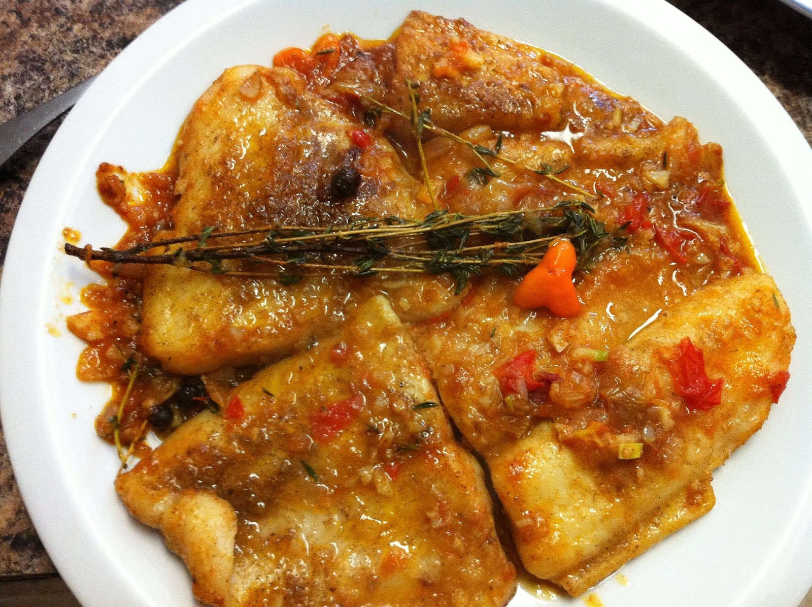 Wade's Global Kitchen Jamaican Style Stew Fish