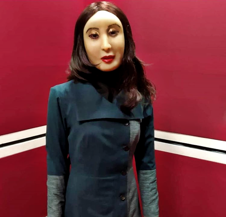 Rashmi Robot India's first realistic lipsycing humanoid robot