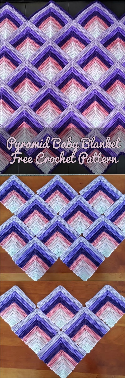 Antique Crochet Patterns Pyramid Afghan Ovie Media