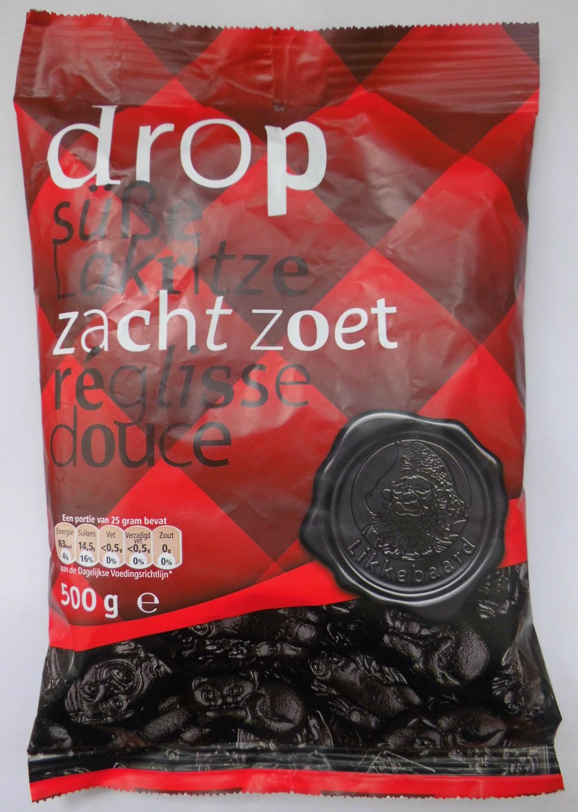 DROP Likkebaard drop zacht zoet