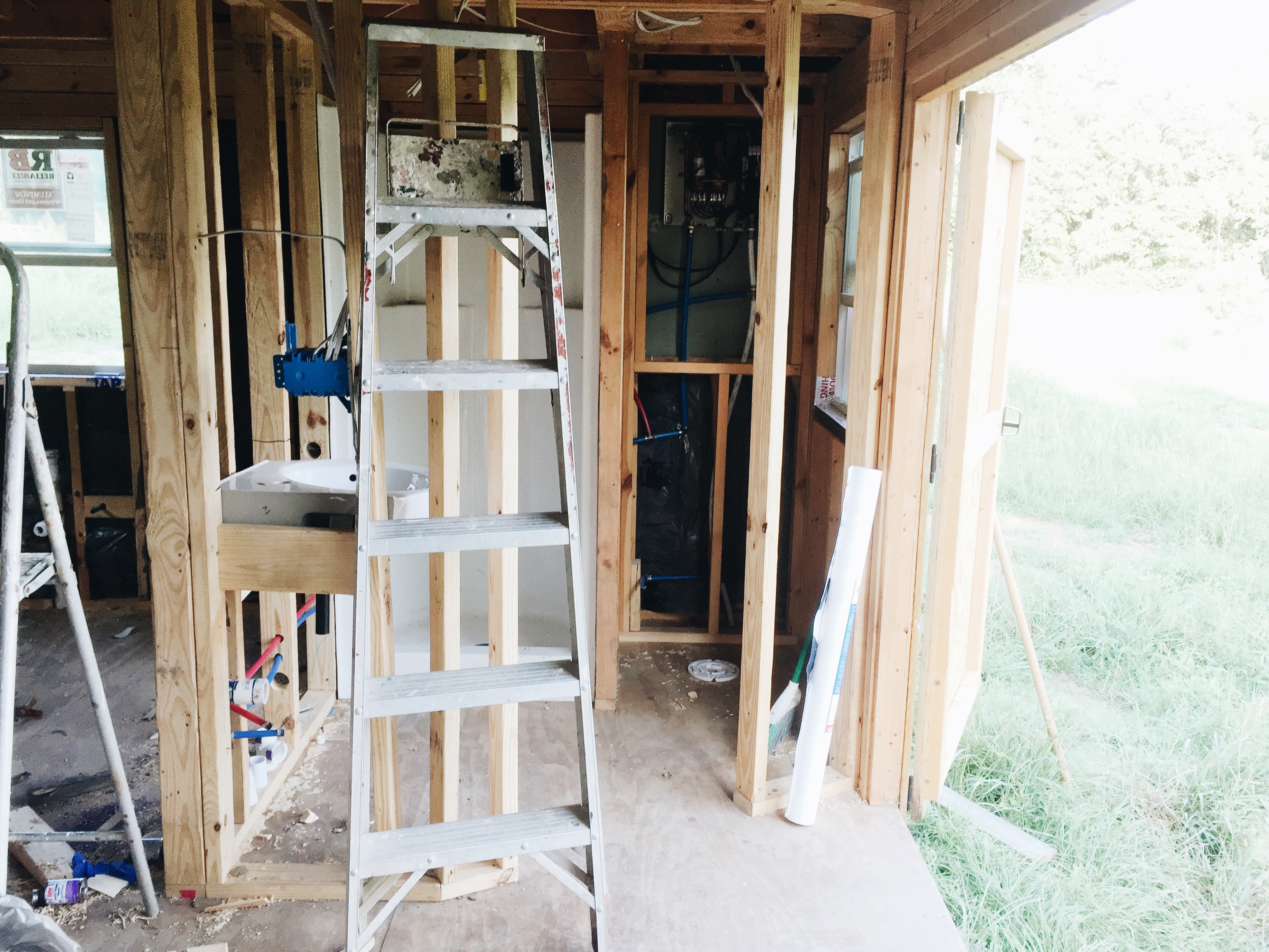 Drywall for Days 12x16 Tiny House Our Tiny Year Texas