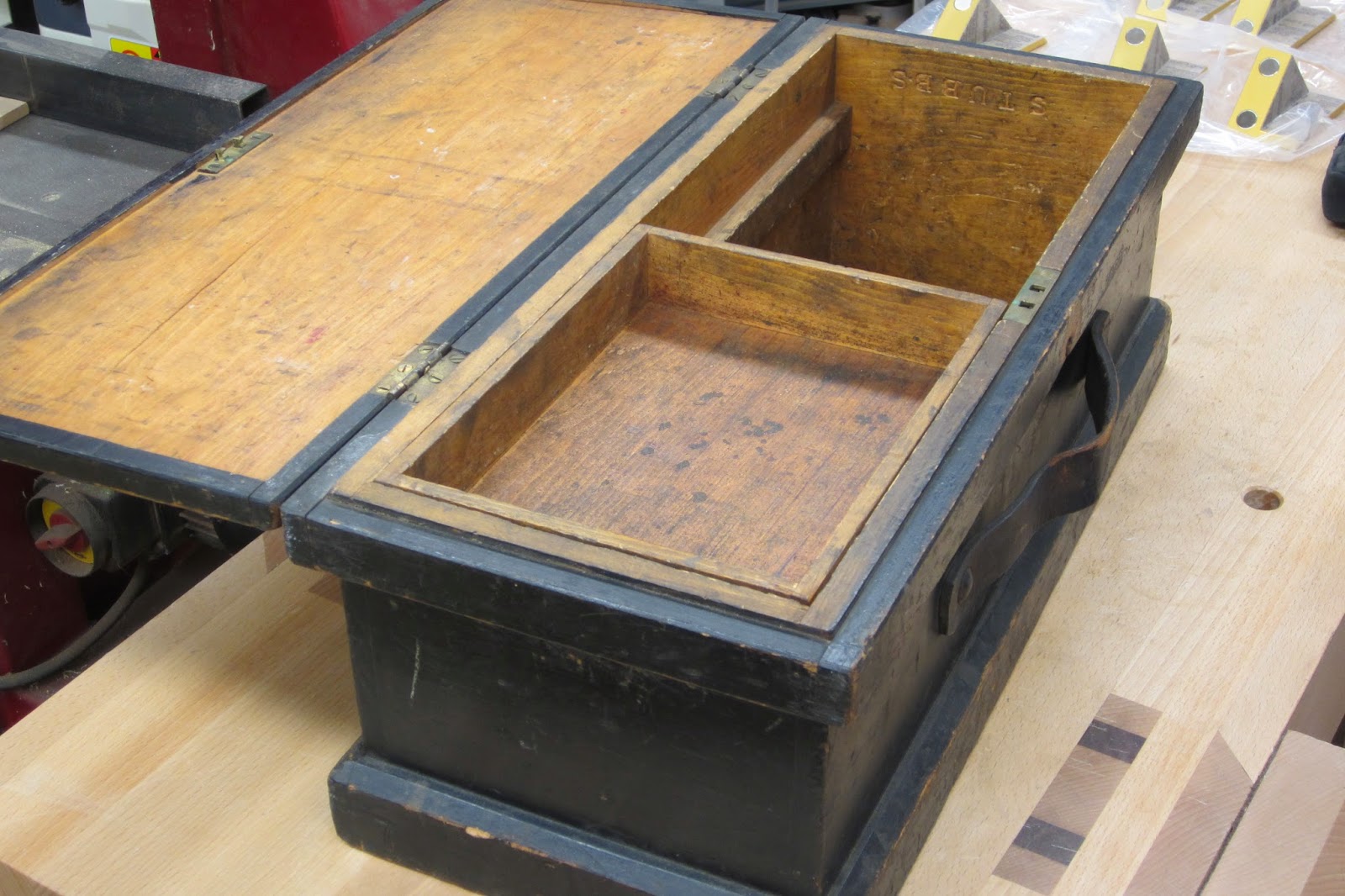 David Barron Furniture: Small Antique Tool Box