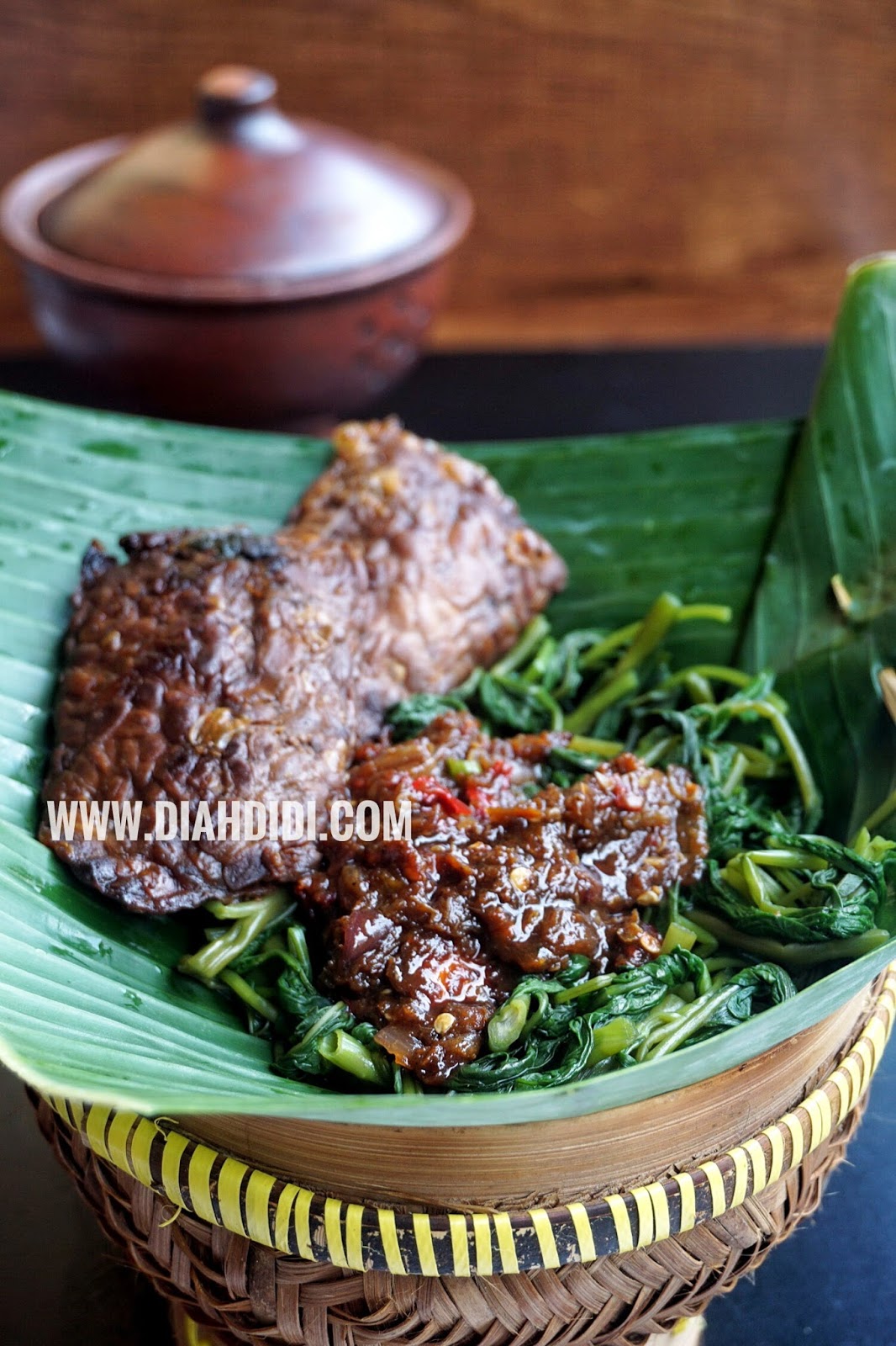 Diah Didi S Kitchen Kangkung Rebus Brambang Asem
