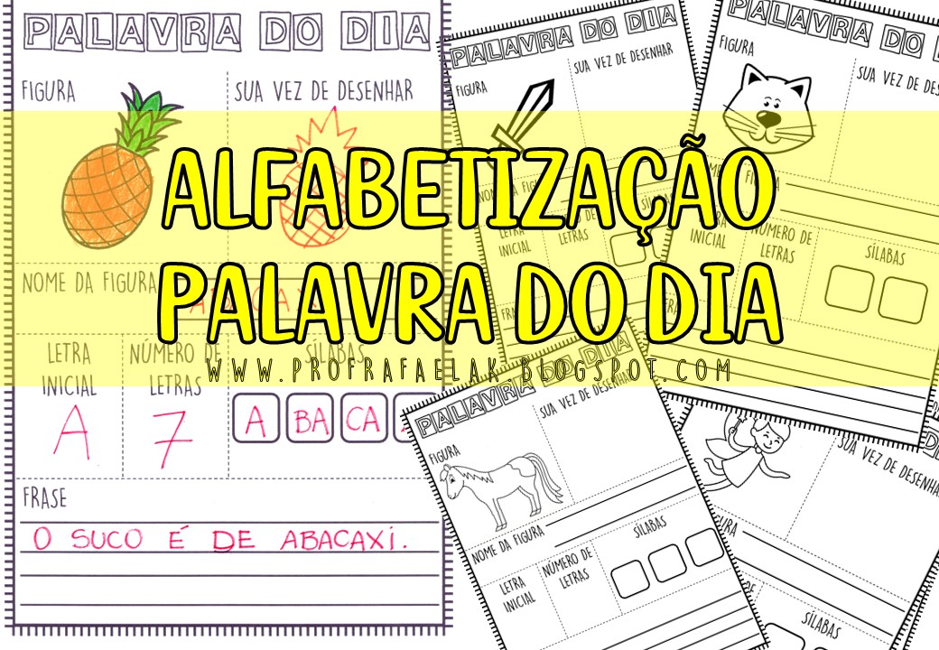 JOGO DE ALFABETIZAÇÃO: LETRA INICIAL – Criar Recriar Ensinar