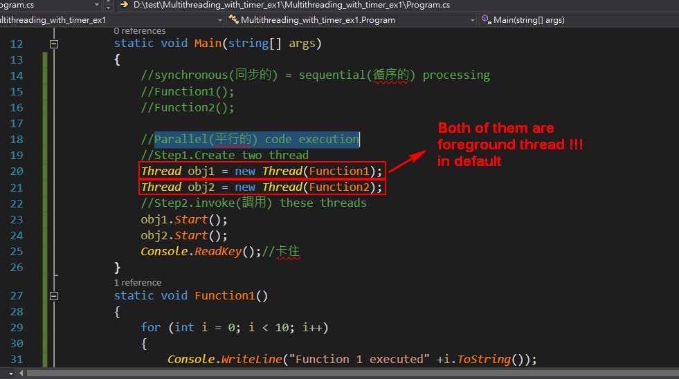 Advanced_C_Skill_What is thread,background thread and foreground