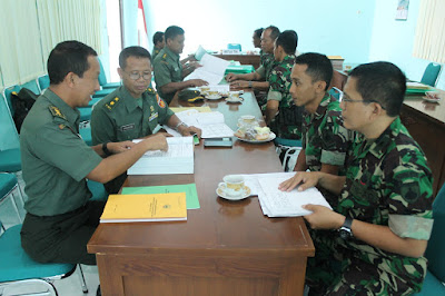 TIM DALPROG KODAM IV/DIPONEGORO KUNJUNGI KODIM SRAGEN