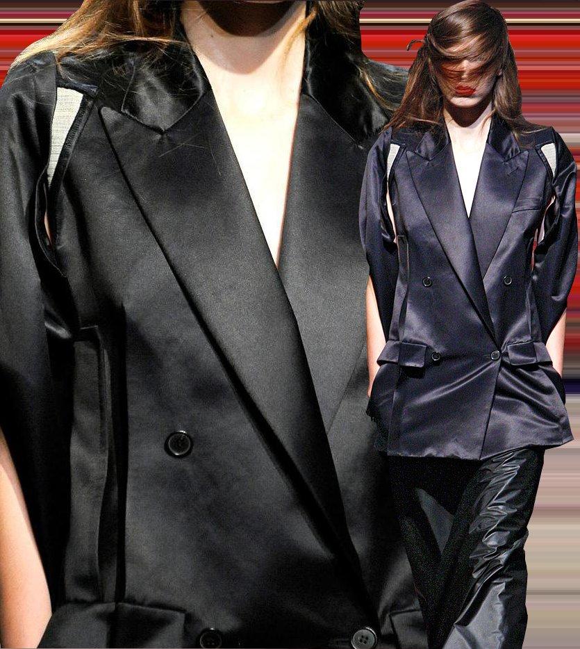 Fashion & Lifestyle: Maison Martin Margiela Blazer Spring 2012 Womenswear