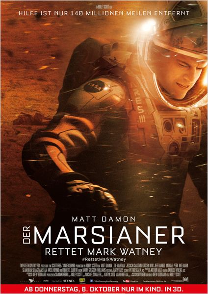 Der Marsianer - Rettet Mark Watney Kostenlose Filme Online Anschauen