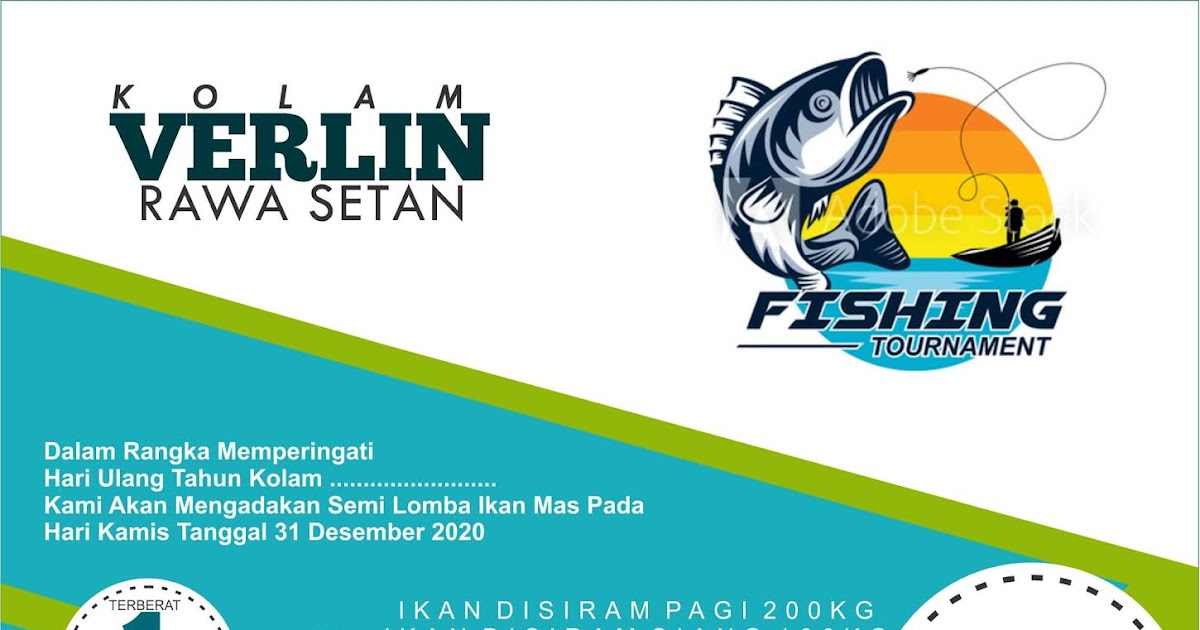 Download Brosur Lomba Mancing Keren Format Cdr Tinggal Edit Kumpulan Tutorial