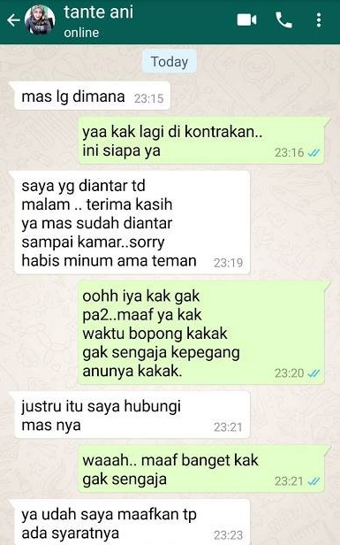 Ojol Ini Harus Memenuhi Syarat Tante Ani Agar Dimaafkan.. Syaratnya
