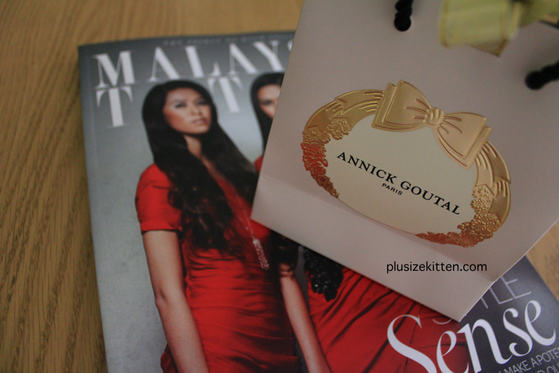 Plus Size Kitten Free Annick Goutal Body Lotion with Malaysia Tatler