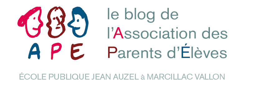 Le blog de l'A.P.E. de l'école publique Jean Auzel