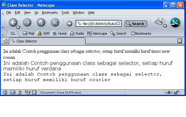 Selector net