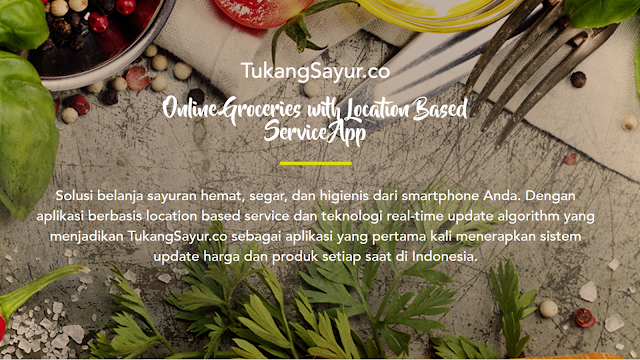 tukang sayur tempat beli sayur online