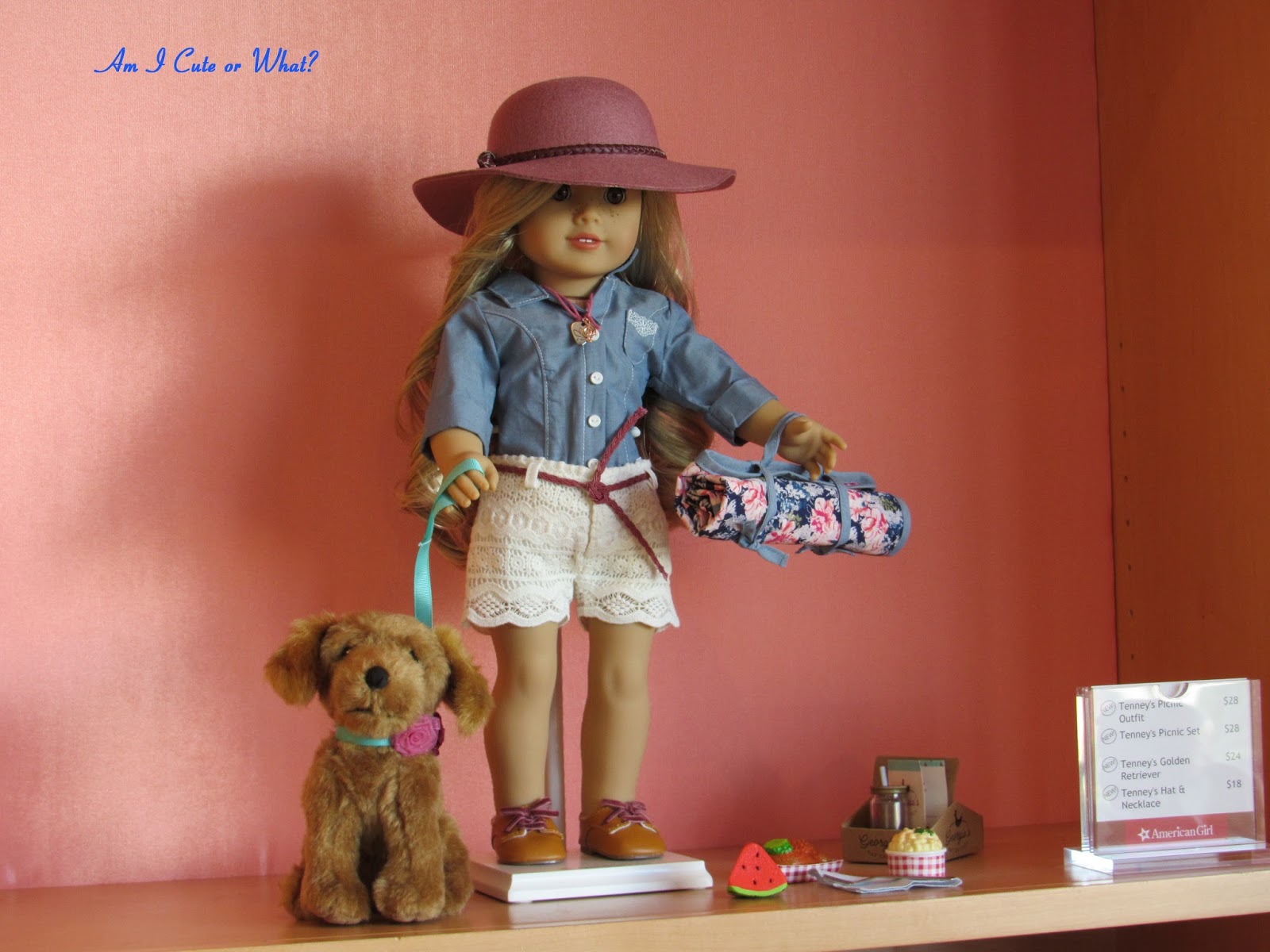 Hat Tenney's Picnic Outfit Tenney's Golden Retriever