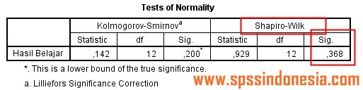 Cara Uji One Sample t Test dengan SPSS dan Interpretasi