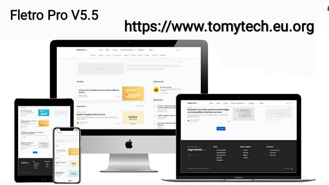 Fletro Pro V5.5 Premium Blogger Template Download