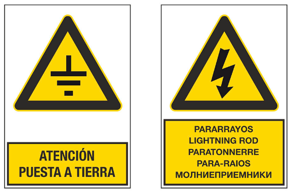 diametro cable toma de tierra